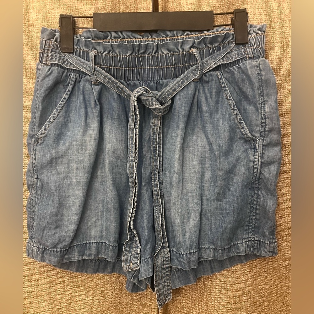 Knox Rose Light Blue Jean Shorts